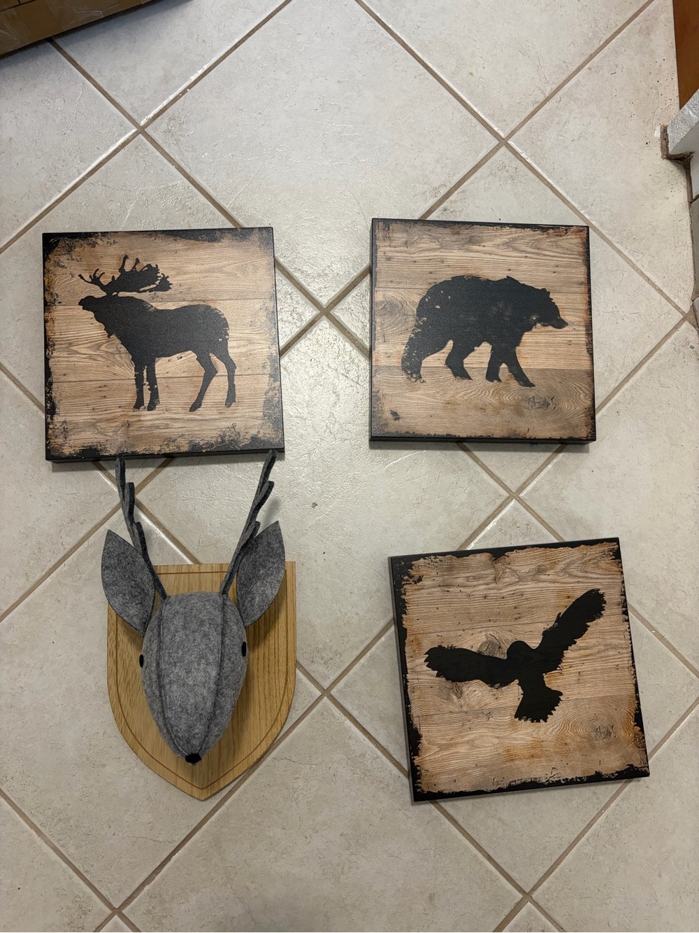 IKEA/Bouclair wildlife nursery decor